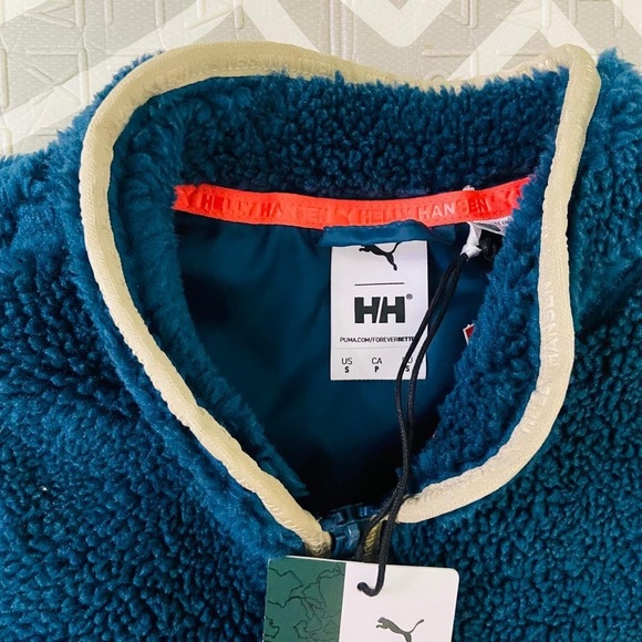 Puma Helly Hansen running  Sherpa vest jacket - Picture 2 of 5